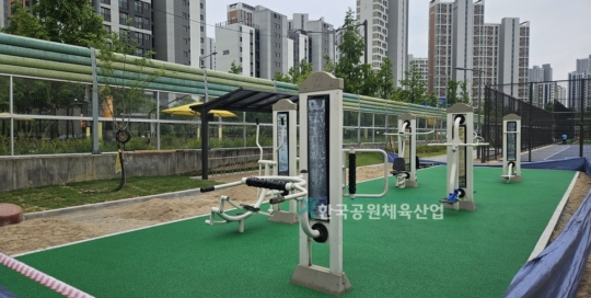 양주 옥정근린공원 체육시설 탄성포장재 납품