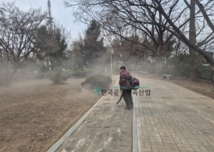 수봉공원 스카이워크 탄성포장재 납품
