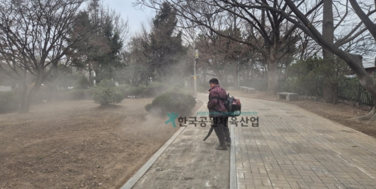 수봉공원 스카이워크 탄성포장재 납품