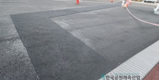 안동시 시민운동장 탄성포장재 납품