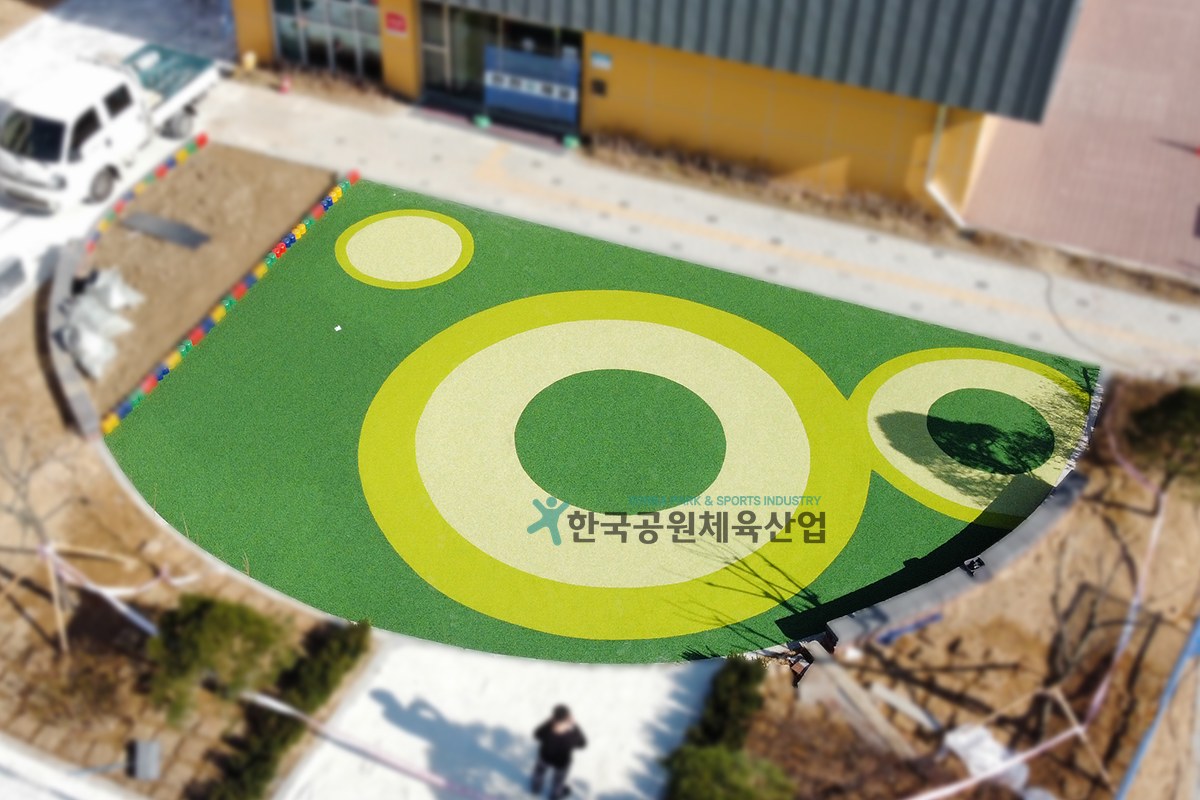 충북 옥천군 삼양초등학교 놀이터 전체 조감