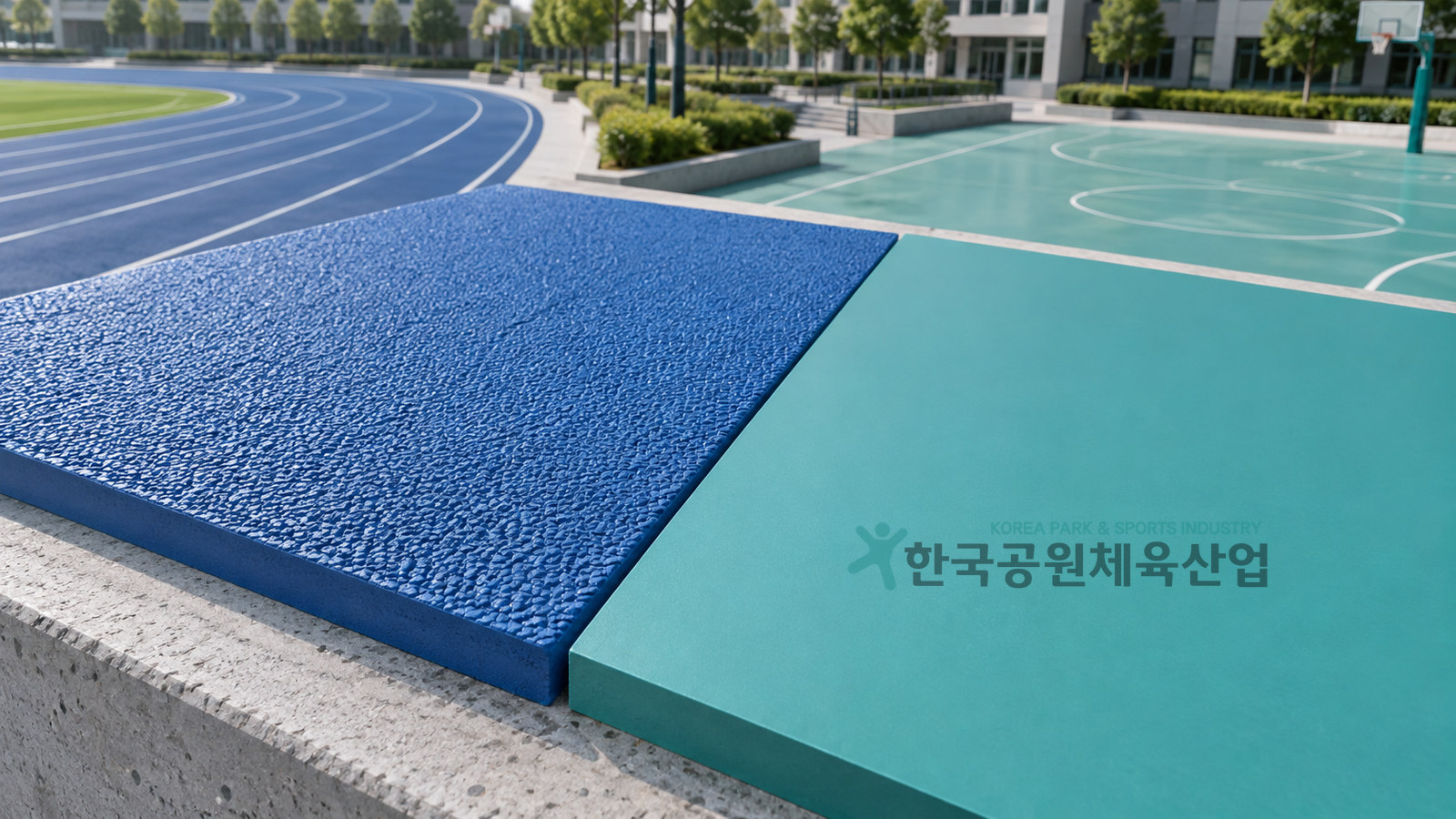 학교 운동장 트랙 포장재 종별 가이드
